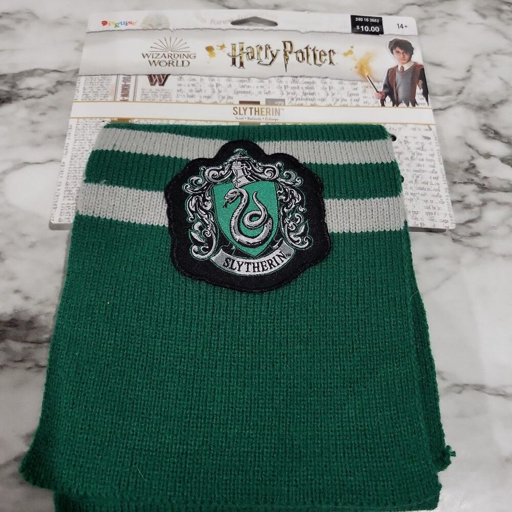 New Harry Potter Slytherin Scarf